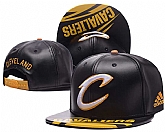 Cavaliers Team Logo Black Yellow Adjustable Hat GS,baseball caps,new era cap wholesale,wholesale hats