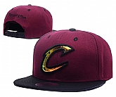 Cavaliers Team Logo Red Black Mitchell & Ness Adjustable Hat GS,baseball caps,new era cap wholesale,wholesale hats