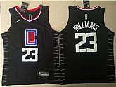 Clippers 23 Lou Williams Black Nike Swingman Jersey,baseball caps,new era cap wholesale,wholesale hats