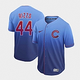 Cubs 44 Anthony Rizzo Blue Drift Fashion Jersey Dzhi,baseball caps,new era cap wholesale,wholesale hats
