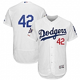 Dodgers 42 Jackie Robinson White 2019 Jackie Robinson Day FlexBase Jersey Dzhi,baseball caps,new era cap wholesale,wholesale hats