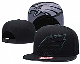 Eagles Fresh Black Adjustable Hat GS,baseball caps,new era cap wholesale,wholesale hats