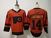 Flyers 14 Sean Coutureir Orange 2019 NHL Stadium Series Adidas Jersey,baseball caps,new era cap wholesale,wholesale hats
