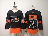 Flyers 79 Carter Hart Black Adidas Jersey,baseball caps,new era cap wholesale,wholesale hats