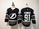 Lightning 91 Steven Stamkos Black 2019 NHL All Star Game Adidas Jersey,baseball caps,new era cap wholesale,wholesale hats