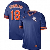 Mets 18 Darryl Strawberry Blue Throwback Jersey Dzhi,baseball caps,new era cap wholesale,wholesale hats