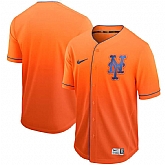 Mets Blank Orange Drift Fashion Jersey Dzhi,baseball caps,new era cap wholesale,wholesale hats