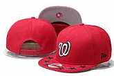 Nationals Fresh Logo Red With Star Adjustable Hat GS,baseball caps,new era cap wholesale,wholesale hats
