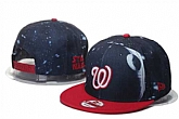 Nationals Team Logo Red Black Adjustable Hat GS,baseball caps,new era cap wholesale,wholesale hats