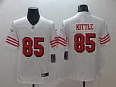 Nike 49ers 85 George Kittle White Color Rush Vapor Untouchable Limited Jersey,baseball caps,new era cap wholesale,wholesale hats