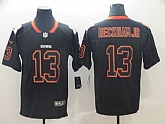 Nike Browns 13 Odell Beckham Jr Black Shadow Legend Limited Jersey,baseball caps,new era cap wholesale,wholesale hats