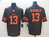 Nike Browns 13 Odell Beckham Jr Brown Color Rush Limited Jersey,baseball caps,new era cap wholesale,wholesale hats