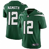 Nike Jets 12 Joe Namath Green New 2019 Vapor Untouchable Limited Jersey Dzhi,baseball caps,new era cap wholesale,wholesale hats