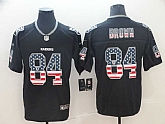 Nike Raiders 84 Antonio Brown Black USA Flag Fashion Limited Jersey,baseball caps,new era cap wholesale,wholesale hats