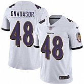 Nike Ravens 48 Patrick Onwuasor White Vapor Untouchable Limited Jersey Dzhi,baseball caps,new era cap wholesale,wholesale hats