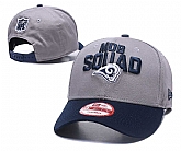 Rams Fresh Logo Gray Adjustable Hat GS,baseball caps,new era cap wholesale,wholesale hats
