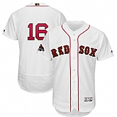 Red Sox 16 Andrew Benintendi White 2019 Gold Program FlexBase Jersey Dzhi,baseball caps,new era cap wholesale,wholesale hats
