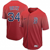Red Sox 34 David Ortiz Red Drift Fashion Jersey Dzhi,baseball caps,new era cap wholesale,wholesale hats