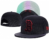 Red Sox Fresh Logo Black Adjustable Hat GS,baseball caps,new era cap wholesale,wholesale hats