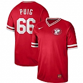 Reds 66 Yasiel Puig Red Throwback Jersey Dzhi,baseball caps,new era cap wholesale,wholesale hats