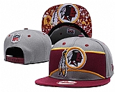 Redskins Team Logo Gray Adjustable Hat GS (1),baseball caps,new era cap wholesale,wholesale hats