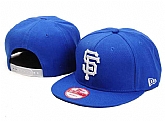 San Francisco Giants Team Logo Blue Adjustable Hat GS,baseball caps,new era cap wholesale,wholesale hats