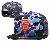 San Francisco Giants Team Logo Camo Adjustable Hat GS,baseball caps,new era cap wholesale,wholesale hats