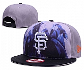 San Francisco Giants Team Logo Gray Black Adjustable Hat GS,baseball caps,new era cap wholesale,wholesale hats