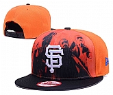 San Francisco Giants Team Logo Orange Adjustable Hat GS,baseball caps,new era cap wholesale,wholesale hats