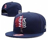 St. Louis Cardinals Fresh Logo Navy Game Adjustable Hat GS,baseball caps,new era cap wholesale,wholesale hats