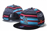St. Louis Cardinals Fresh Logo Stripe Adjustable Hat GS,baseball caps,new era cap wholesale,wholesale hats