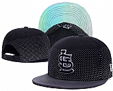 St. Louis Cardinals Team Logo Black Adjustable Hat GS,baseball caps,new era cap wholesale,wholesale hats
