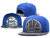 Warriors Royal Reflective Logo Black Adjustable Hat GS,baseball caps,new era cap wholesale,wholesale hats