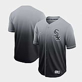 White Sox Blank Gray Drift Fashion Jersey Dzhi,baseball caps,new era cap wholesale,wholesale hats