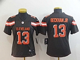 Women Nike Browns 13 Odell Beckham Jr Brown Vapor Untouchable Limited Jersey,baseball caps,new era cap wholesale,wholesale hats