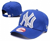 Yankees Fresh Big Logo Blue Adjustable Hat GS,baseball caps,new era cap wholesale,wholesale hats