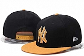 Yankees Fresh Logo Black Yellow Adjustable Hat GS,baseball caps,new era cap wholesale,wholesale hats