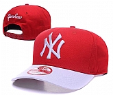 Yankees Fresh Logo Red White Adjustable Hat GS,baseball caps,new era cap wholesale,wholesale hats