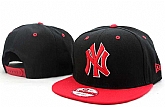 Yankees Team Logo Black Red Adjustable Hat GS,baseball caps,new era cap wholesale,wholesale hats
