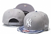 Yankees Team Logo Gray Adjustable Hat GS,baseball caps,new era cap wholesale,wholesale hats