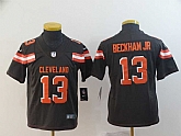 Youth Nike Browns 13 Odell Beckham Jr Brown Vapor Untouchable Limited Jersey,baseball caps,new era cap wholesale,wholesale hats