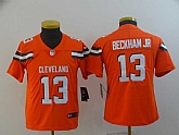 Youth Nike Browns 13 Odell Beckham Jr Orange Vapor Untouchable Limited Jersey,baseball caps,new era cap wholesale,wholesale hats