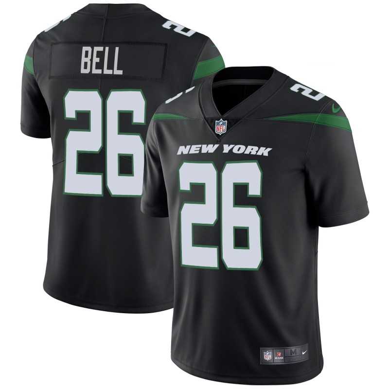 Youth Nike Jets 26 Le'Veon Bell Black New 2019 Vapor Untouchable Limited Jersey Dzhi