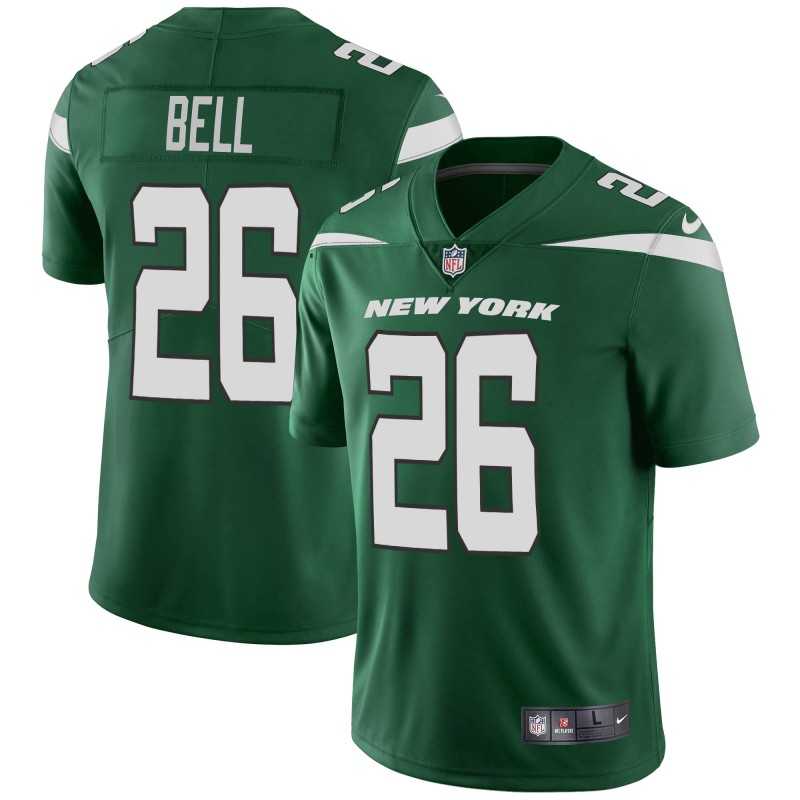 Youth Nike Jets 26 Le'Veon Bell Green New 2019 Vapor Untouchable Limited Jersey Dzhi