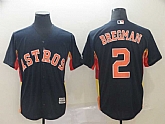Astros 2 Alex Bregman Navy Cool Base Jerseys,baseball caps,new era cap wholesale,wholesale hats