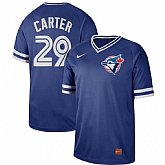 Blue Jays 29 Joe Carter Royal Throwback Jersey Dzhi,baseball caps,new era cap wholesale,wholesale hats