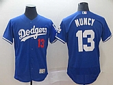 Dodgers 13 Max Muncy Royal Flexbase Jersey,baseball caps,new era cap wholesale,wholesale hats