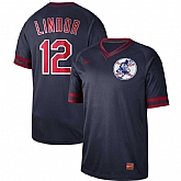 Indians 12 Francisco Lindor Black Throwback Jersey Dzhi,baseball caps,new era cap wholesale,wholesale hats