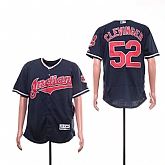 Indians 52 Mike Clevinger White Flexbase Jersey,baseball caps,new era cap wholesale,wholesale hats