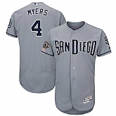 Padres 4 Wil Meyers Gray 50th Anniversary and 150th Patch FlexBase Jersey Dzhi,baseball caps,new era cap wholesale,wholesale hats
